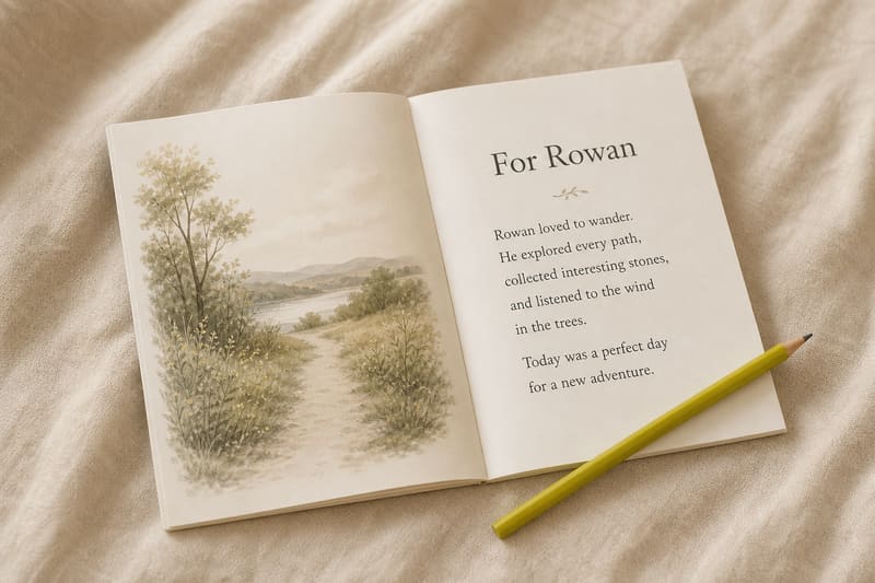 Personal Story Adventure Book