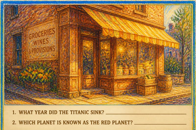 Memory Lane Trivia